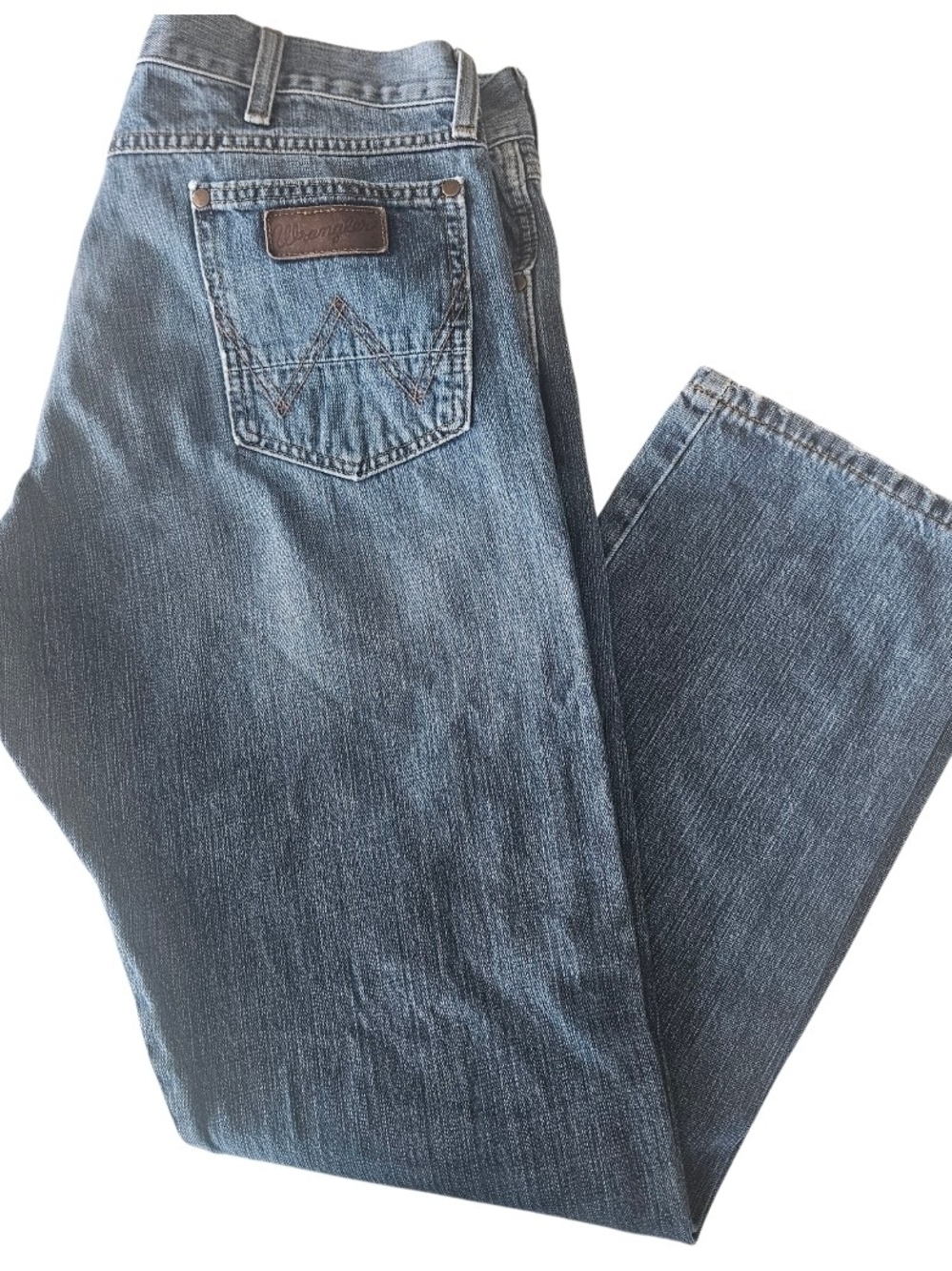 Wrangler Men's Classic Straight Fit Jeans - Blue
